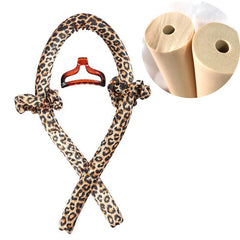 Heatless Curling Rod Headband Hair Rollers Overnight Ribbon Scrunchies