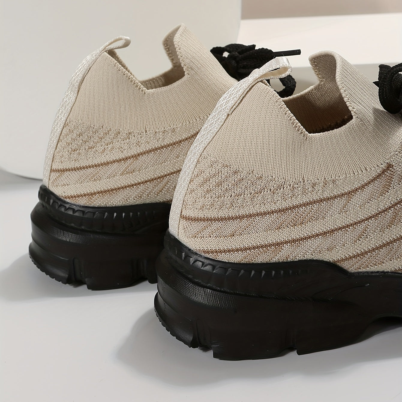 Women's Breathable Running Shoes Thick Sole Sneakers