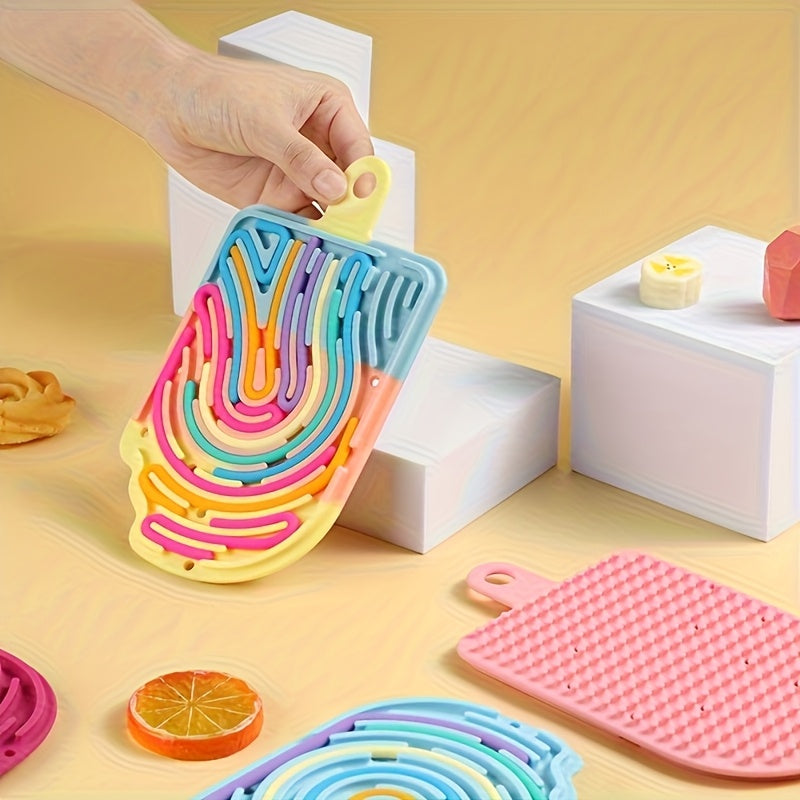 Silicone Double Sided Sensory Activity Board Social Emotional Learning