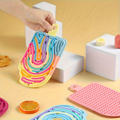 Silicone Double Sided Sensory Activity Board Social Emotional Learning
