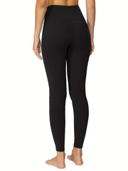 Women's High Waist Yoga Leggings Slim Fit Breathable Workout Tights
