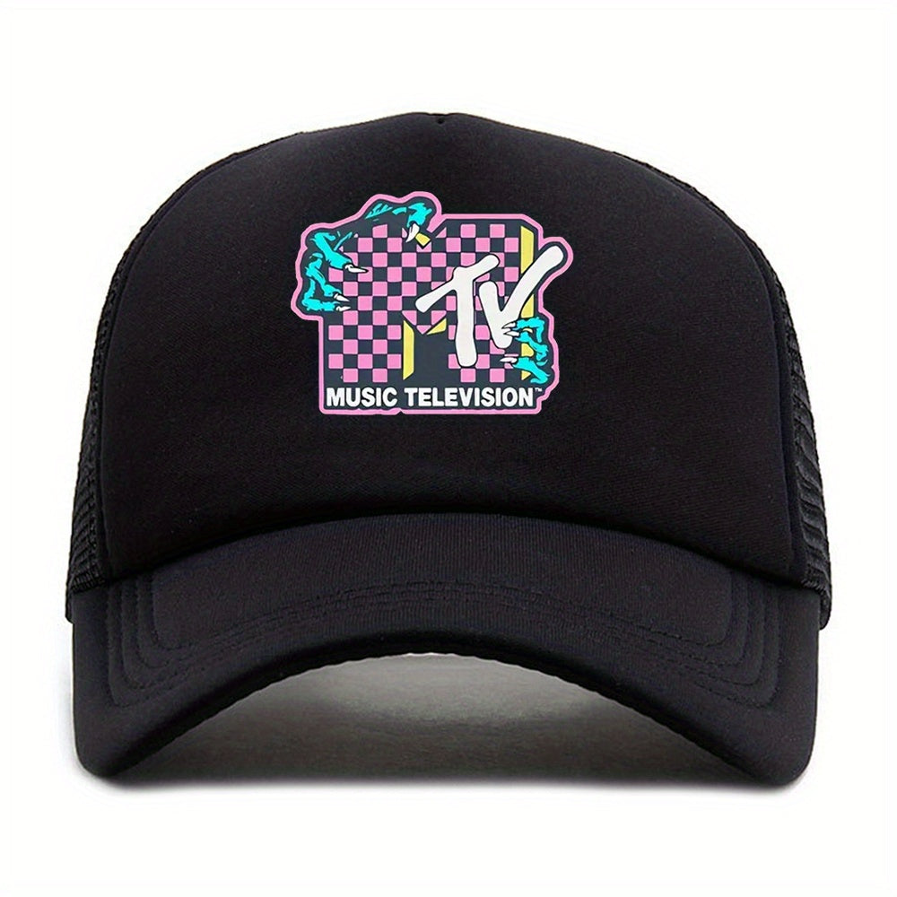 Unisex Cartoon Print Baseball Cap Outdoor Sport Sunshade Adjustable Breathable