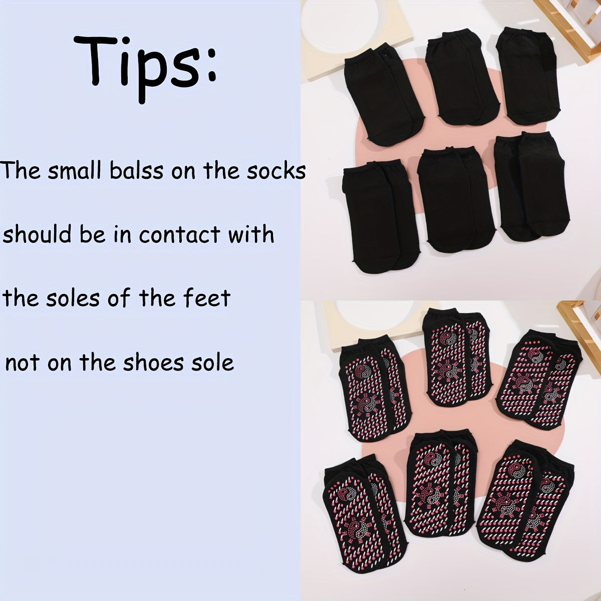Heated Socks Self Heating Socks For Men Women Massage Anti Freezing Foot Warmer