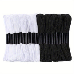 24 Skeins Cross Stitch Threads And Cotton Embroidery Floss