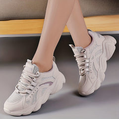 Women's Breathable Mesh Sports Shoes Lightweight Running Sneakers