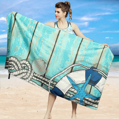 Microfiber Beach Towel Quick Dry Lightweight for Swimming Sports Camping Gym