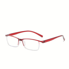 Light Blocking Half-Frame Presbyopia Glasses for Men and Women