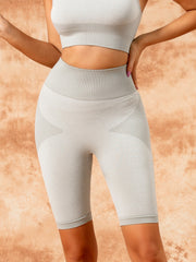 High Waist Yoga Shorts Tummy Control Comfortable Fit
