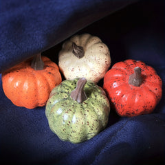 10pcs Halloween Simulation Pumpkin Decoration Family Small Pumpkin Decoration