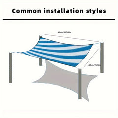 1pc Sunshade Net Sun Block Net Construction Safety Net Protective Net