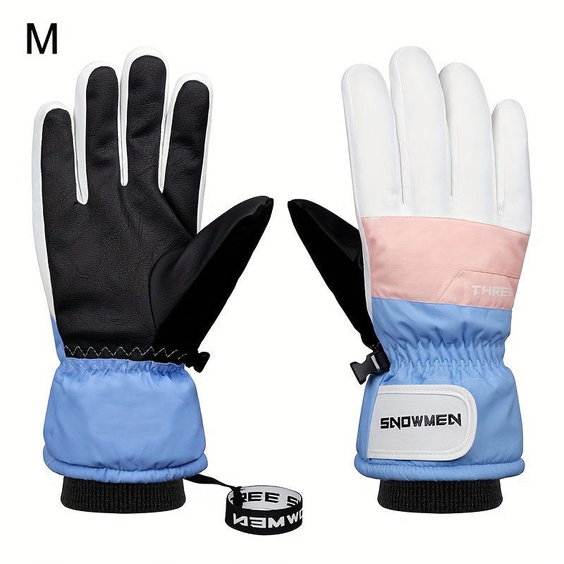Winter Touch Screen Skiing Gloves Waterproof Warm Keeping Gloves