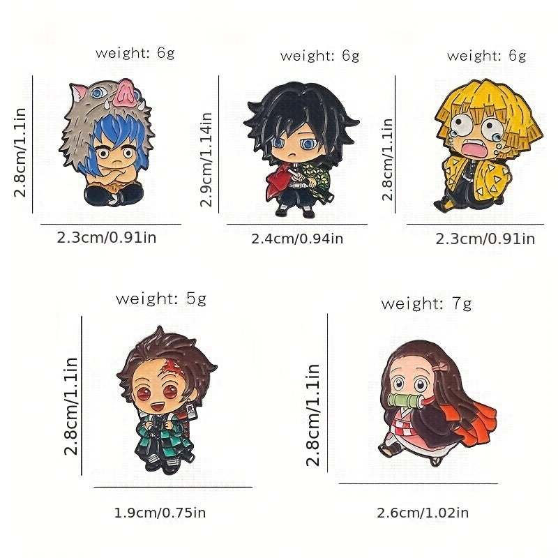 Girl's Anime COS Emblem Baking Paint Alloy Figure