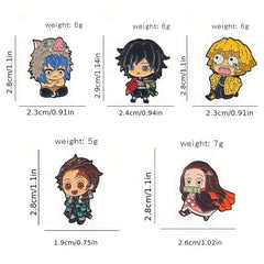 Girl's Anime COS Emblem Baking Paint Alloy Figure