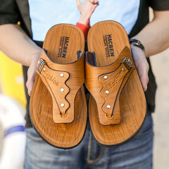 Men's Thong Sandals Casual Non Slip Flip flops Shoes For Indoor Outdoor