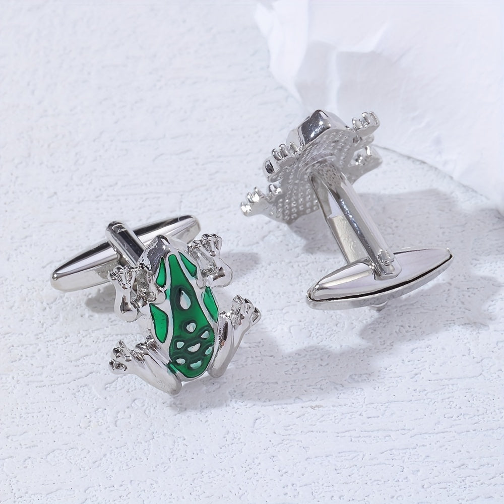 Frog Button Cufflinks Shirt Cufflinks Wedding Suit Accessories