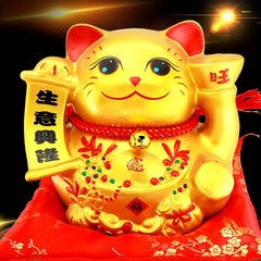 Lucky Cat Saving Pot Home Decoration Toy