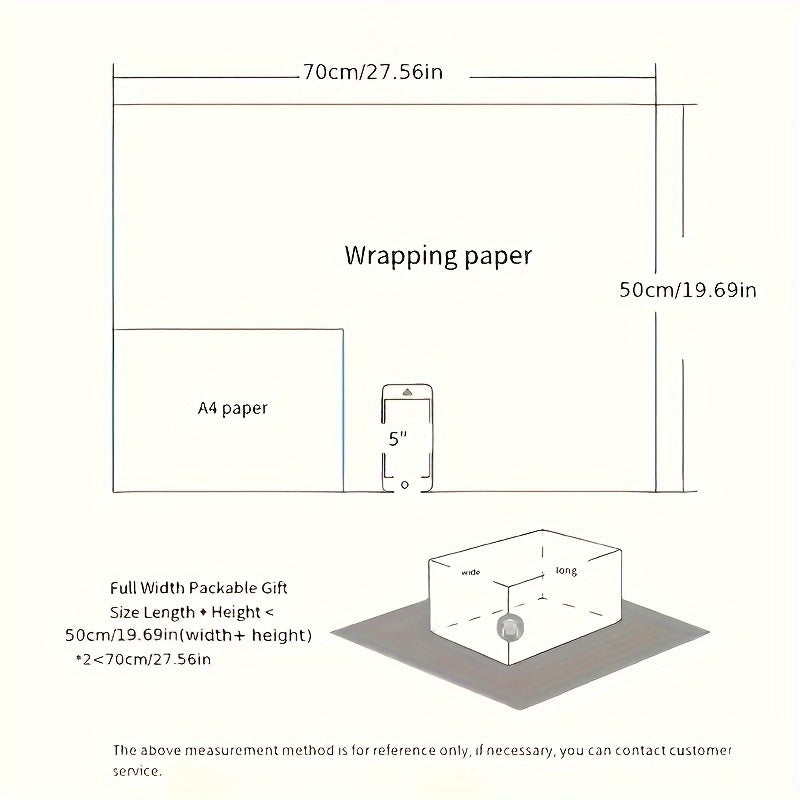 Birthday Wedding Gift Wrap Set - 10 Sheets