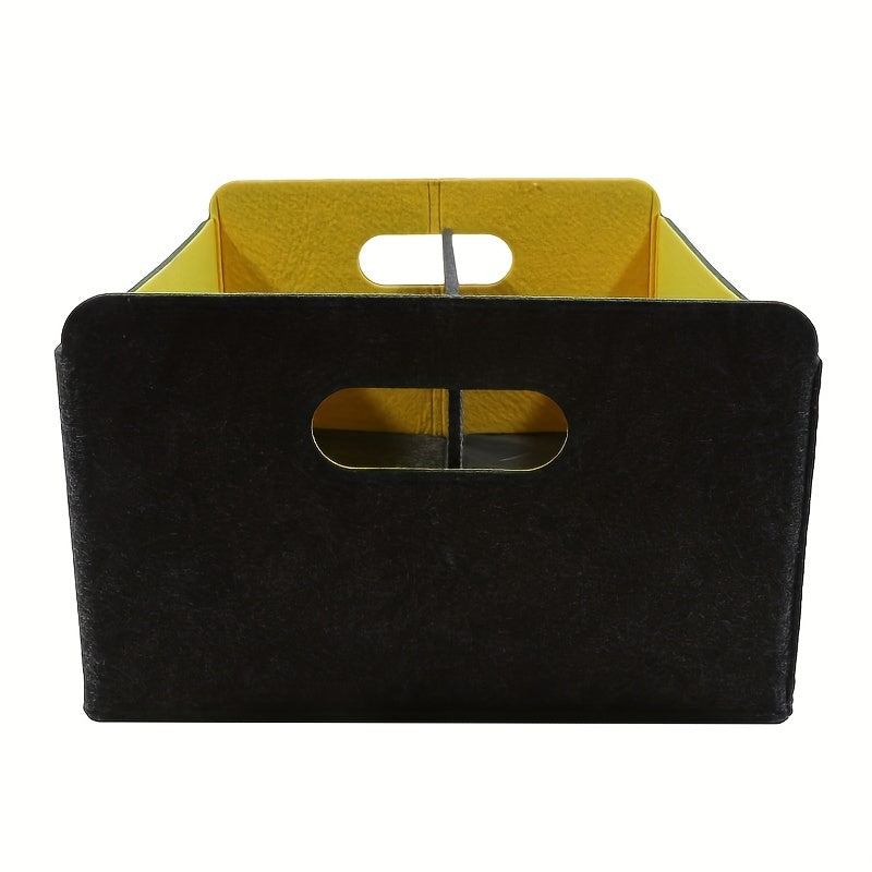 Portable Felt Clothes Storage Box Foldable Organizer