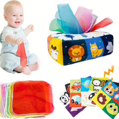 Baby's Magic Tissue Box Sensory Toy