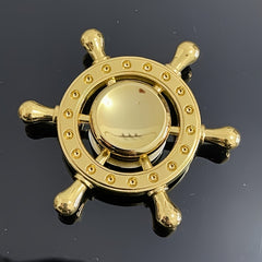 Zinc Alloy Finger Spinner Golden Toy Office Leisure Ideal Gift