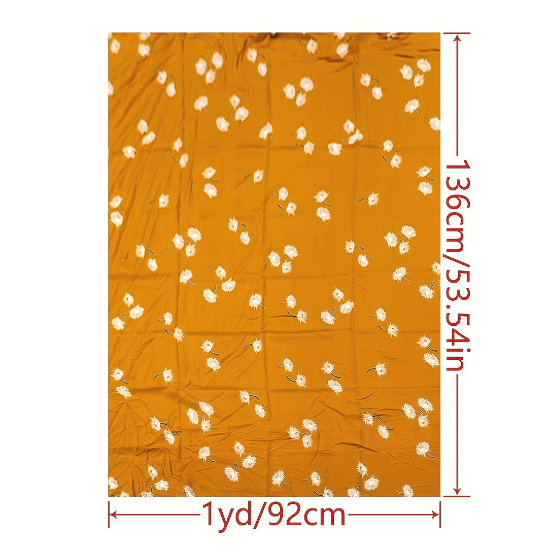 1yd DIY Cotton Cloth Comfortable & Breathable Fabric