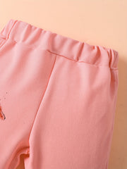 Dragonfly Pattern Long Pants Set