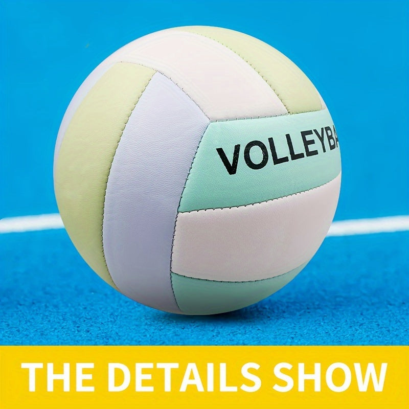 Durable PVC Volleyball Standard Size 5 For Team Exercise Indoor Outdoor Training