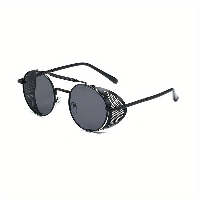 Steampunk Top Bar Sunglasses Retro UV400 Sun Shades Glasses