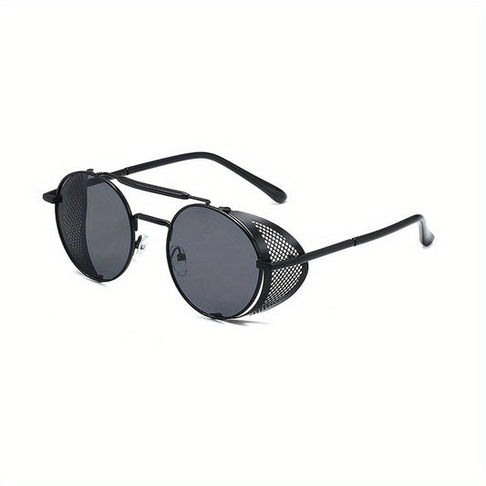 Steampunk Top Bar Sunglasses Retro UV400 Sun Shades Glasses