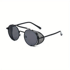 Steampunk Top Bar Sunglasses Retro UV400 Sun Shades Glasses