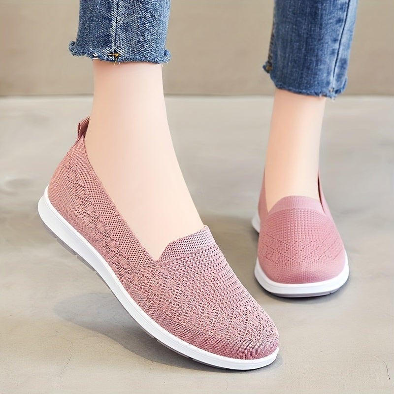 Women's Comfy Slip-On Loafers Soft Sole Non Slip Shoes