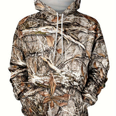 Men's Casual Pullover Hoodie with Kangaroo Pocket