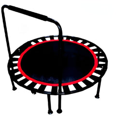 36" Round Foldable Trampoline With Armrest Gift Indoor Children's Bouncing Bed