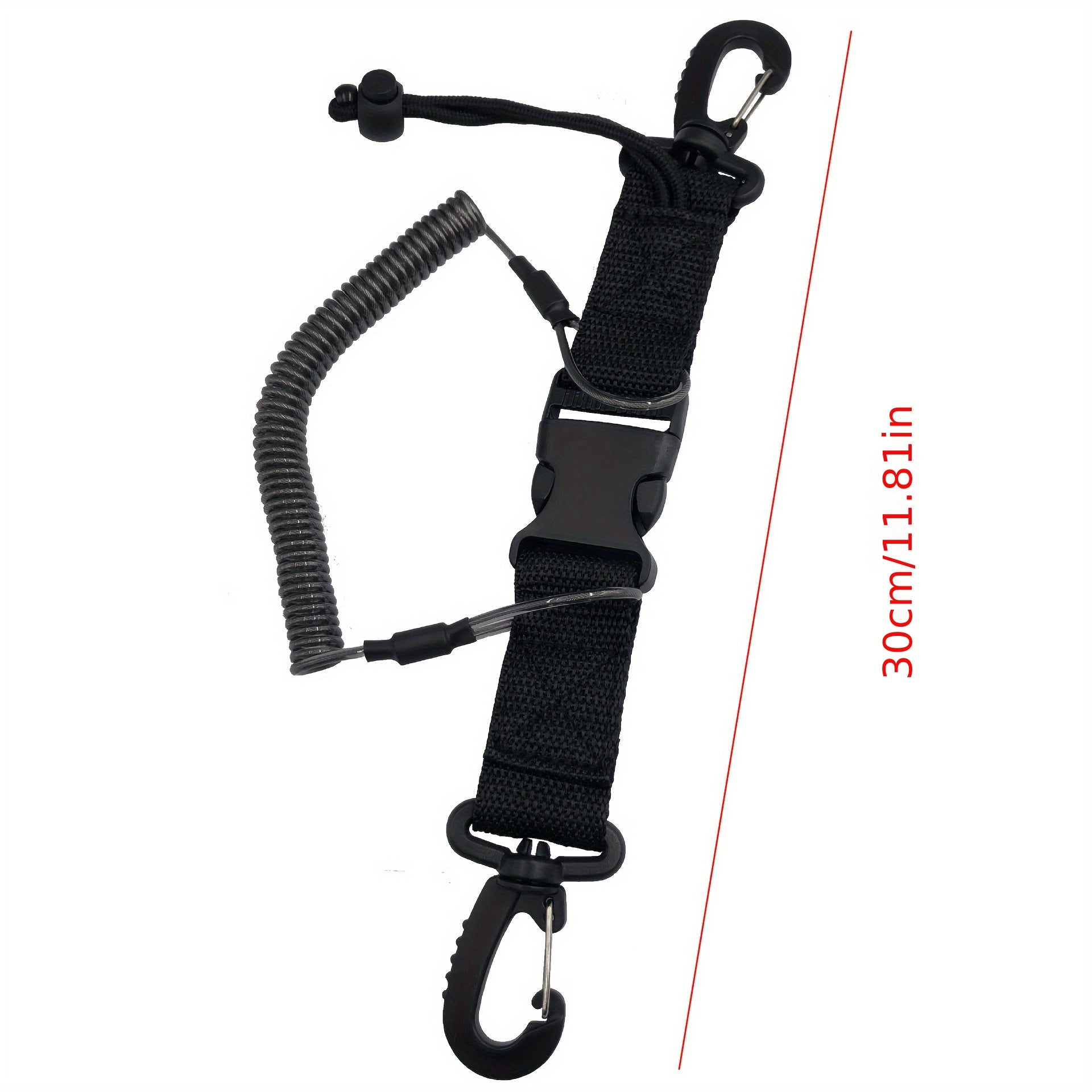 Camera Spring Lanyard Scuba Diving Quick Release Buckle