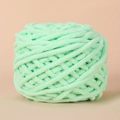 Chunky Chenille Yarn for Knitting And Crocheting Hat Scarf Cushion 95g