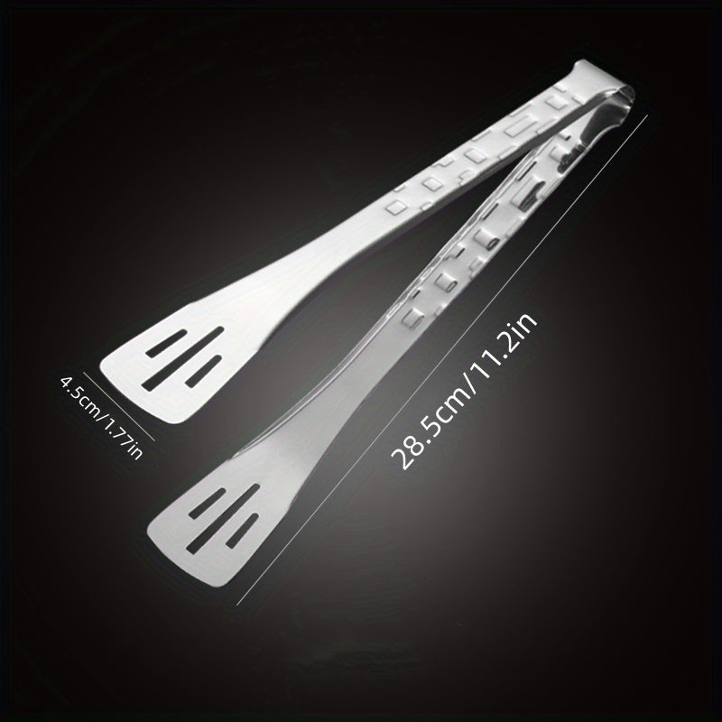Stainless Steel Food Tongs Anti-scalding Bread Clips BBQ Clamps