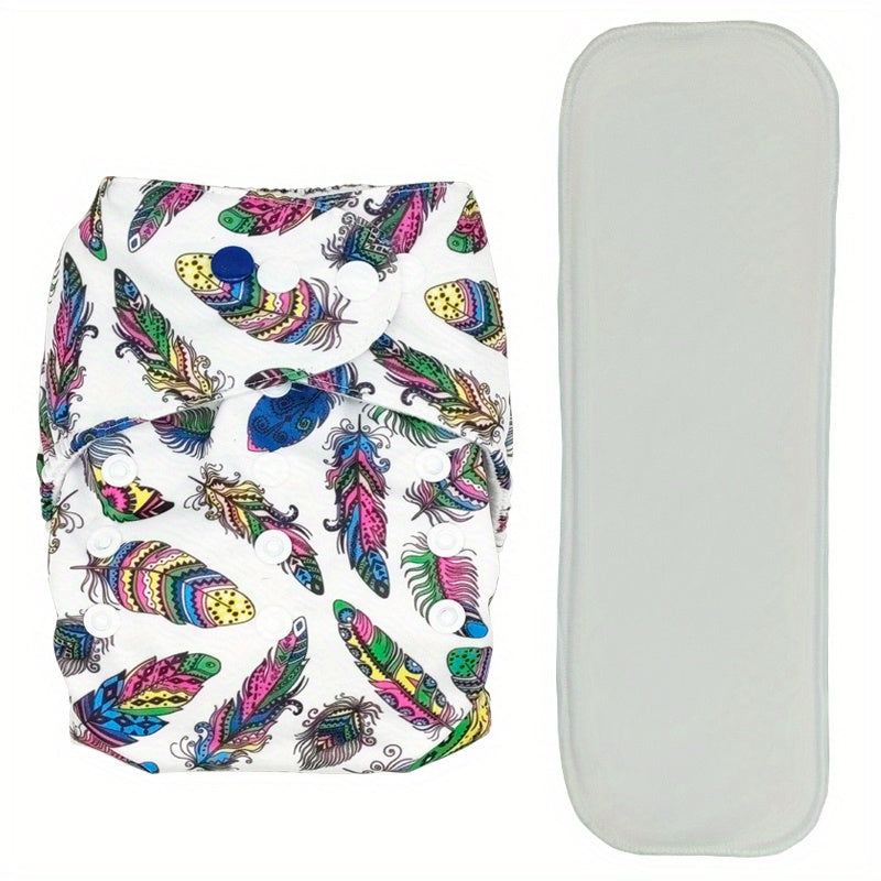 Breathable Diaper Pants & Microfiber Pad Set for Baby Training Pants
