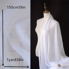 Chiffon Fabric Soft Material for Dress Lining Wedding Sewing