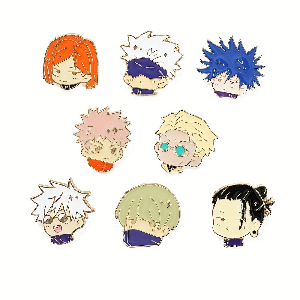 Anime Character Brooch Pin for Fashionable Backpack