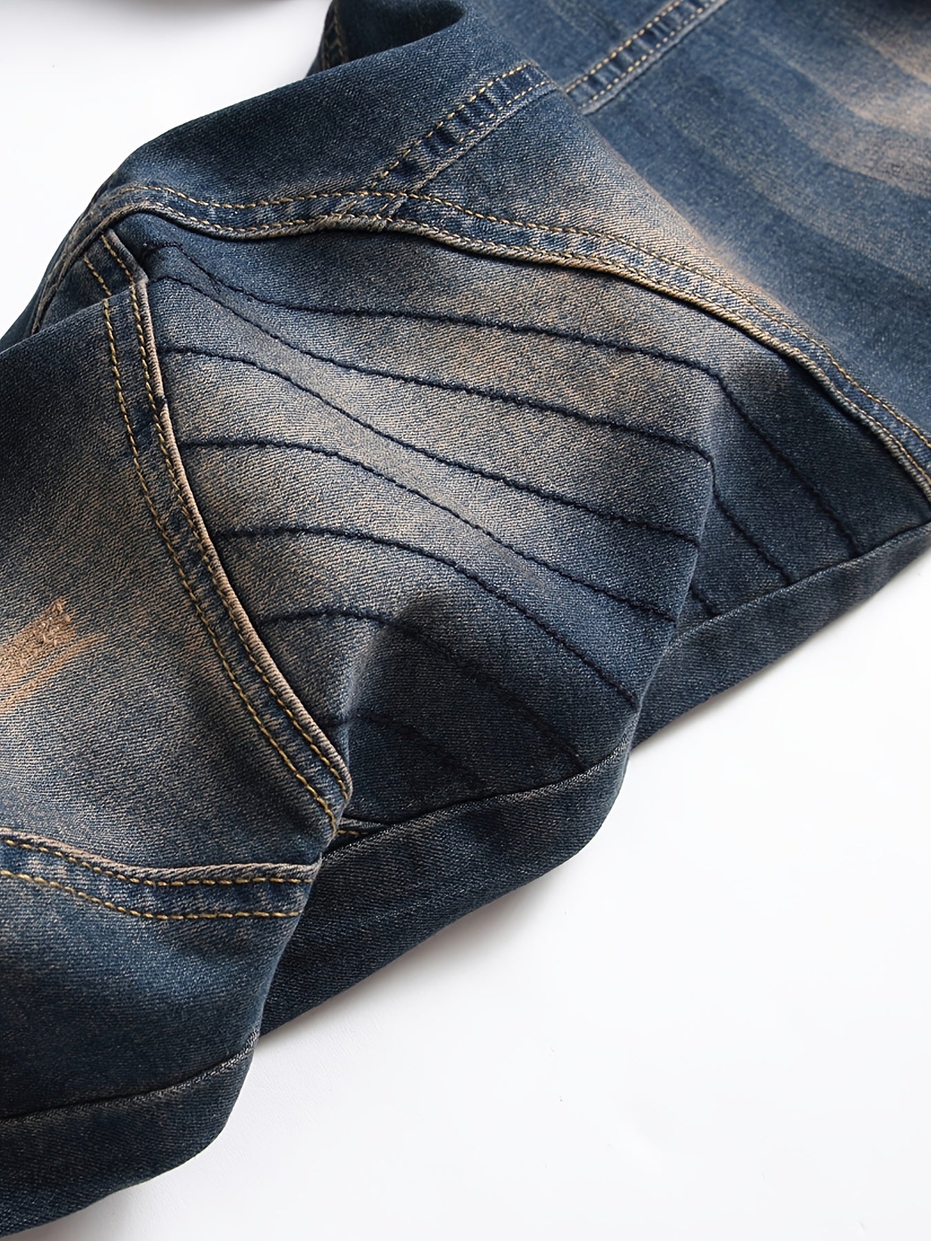Men's Skinny Denim Jeans with Cool Designs