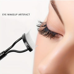 Eyelash Comb Lash Separator Mascara Lift Curl Metal Brush Beauty Makeup Tool
