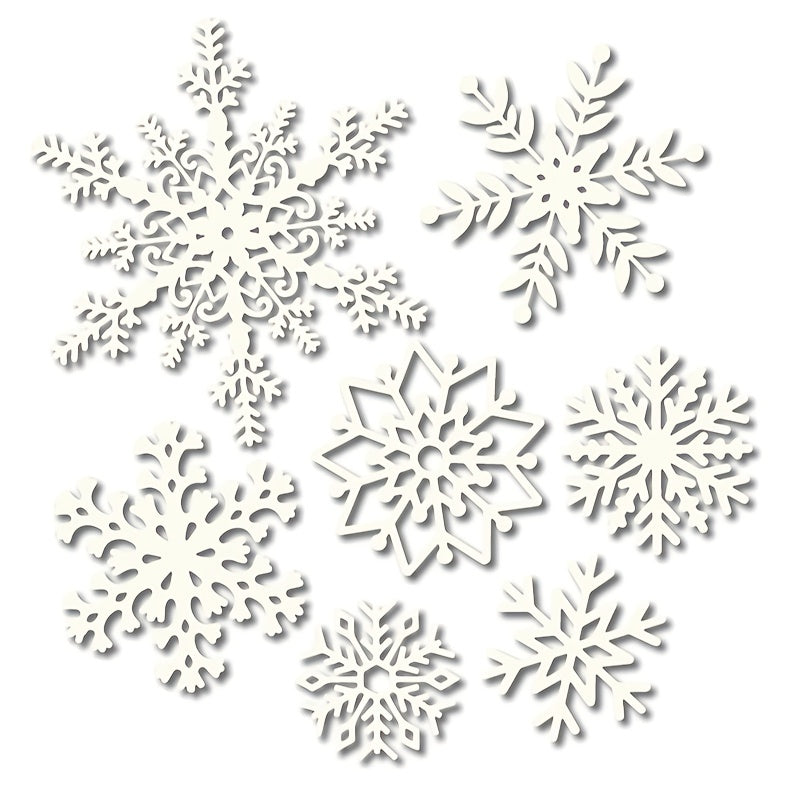 Christmas Snowflakes Metal Die Embossing Stencil Scrapbooking Photo Album Decor
