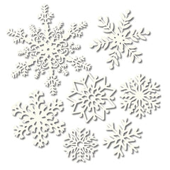 Christmas Snowflakes Metal Die Embossing Stencil Scrapbooking Photo Album Decor