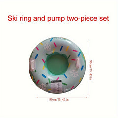 Winter Skiing Ring Universal Skiing Cushion Waterproof Durable PVC Snow Sled