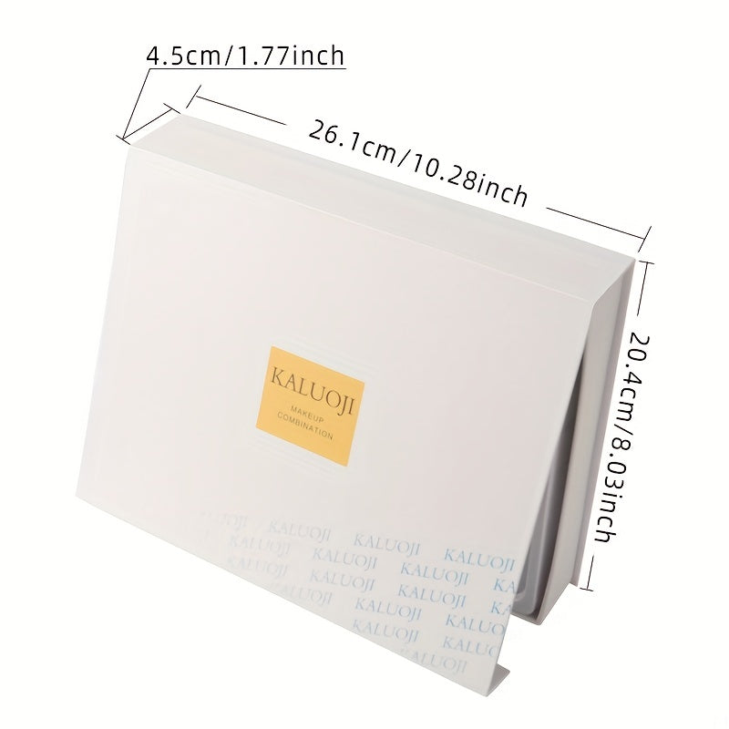 10pcs Makeup Set Eyeliner Mascara Liquid Foundation Lipstick Loose Powder