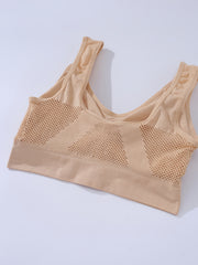 3pcs Soft Sports Bras for Women, Breathable Workout Activewear