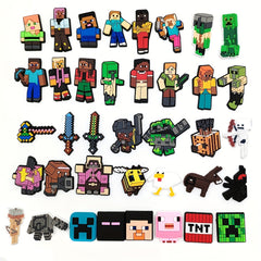 38pcs Anime Shoe Decoration Charms Shoe Buckles Shoe Accessories