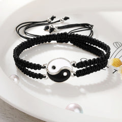 2Pcs Yin Yang Friendship Bracelets Set for BFFs