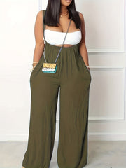 Sleeveless Wide Leg Jumpsuit for Spring & Summer
