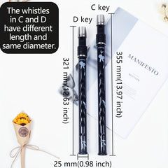 Irish Tin Flute 6 Holes Adult Children Students Harp Flute Beginner
